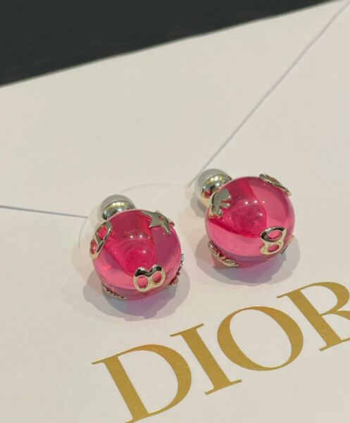 Dior Women's Dior Tribales Earrings Pink 3