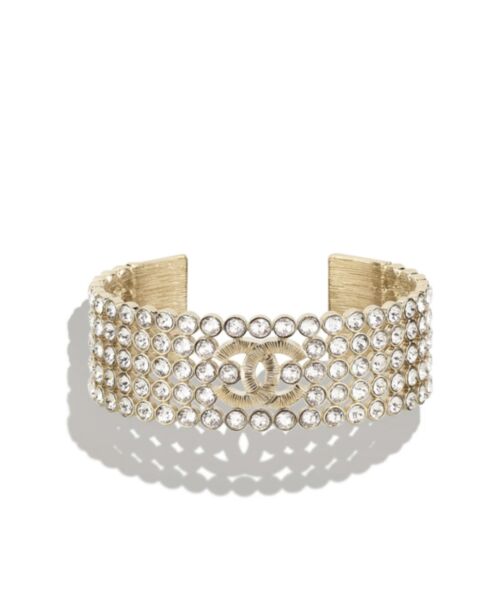 Chanel Women's Cuff ABA609 Golden