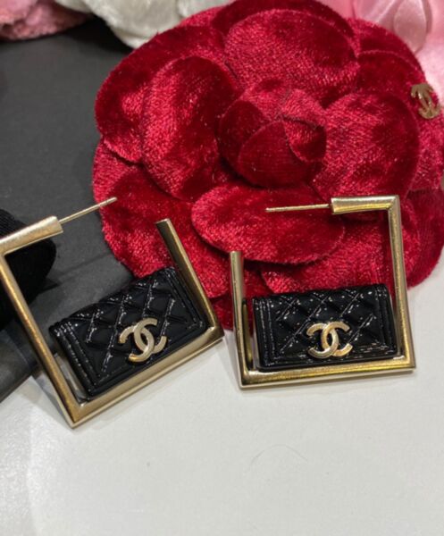 Chanel Women's Hoop Earrings ABC282 4