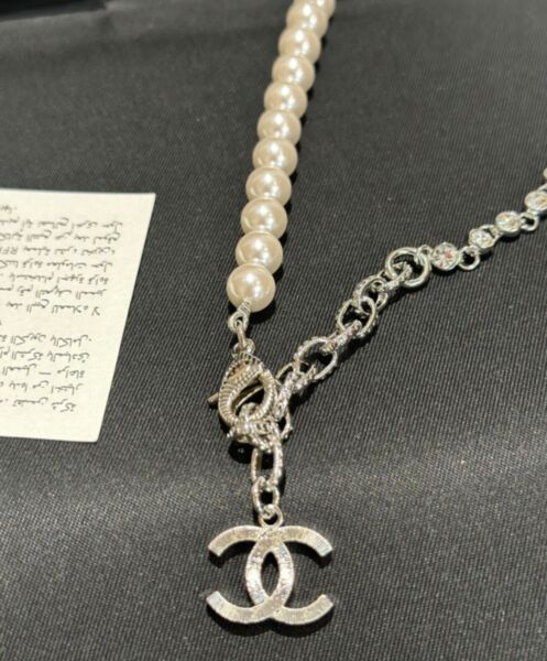 Chanel Women's Necklace ABA625 Silver 4