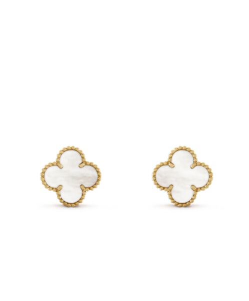 Van Cleef & Arpels Women's Sweet Alhambra Earstuds Golden