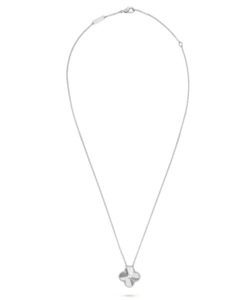 Van Cleef & Arpels Women's Vintage Alhambra Pendant Silver