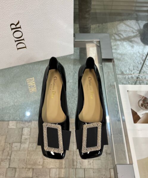 Dior Women's Idylle Ballet Pump Black 2