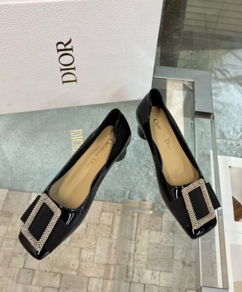 Dior Women's Idylle Ballet Pump Black 3