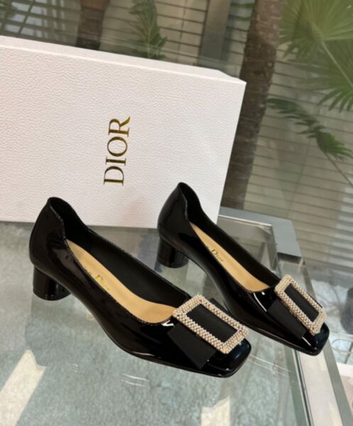 Dior Women's Idylle Ballet Pump Black 4