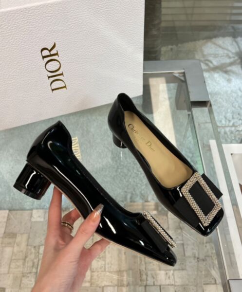 Dior Women's Idylle Ballet Pump Black 5