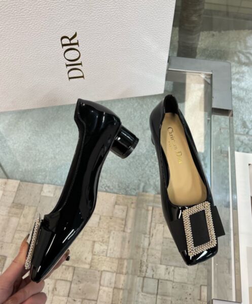 Dior Women's Idylle Ballet Pump Black 6