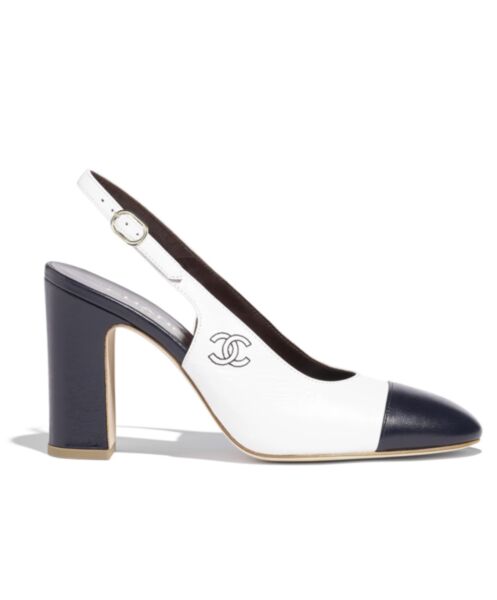 Chanel Women's Slingbacks G45564 White