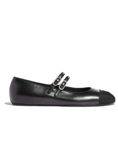 Chanel Women's Mary Janes G45697 Black