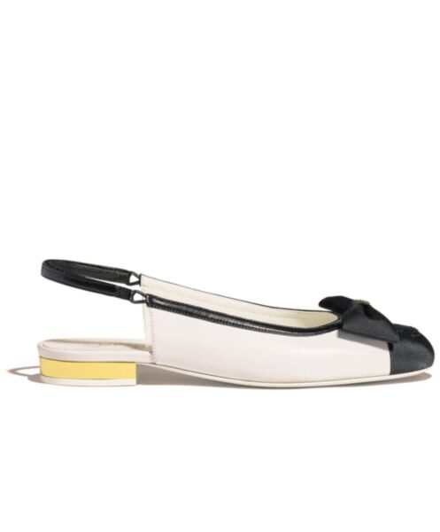 Chanel Women's Slingbacks G45689 White