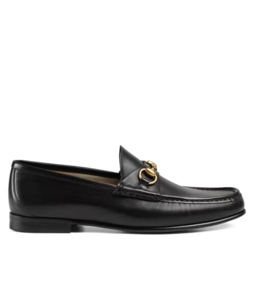 Gucci Women's 1953 Horsebit Leather Loafer 307929 Black