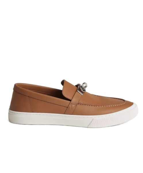 Hermes Women's Game Slip-on Sneaker Coffee