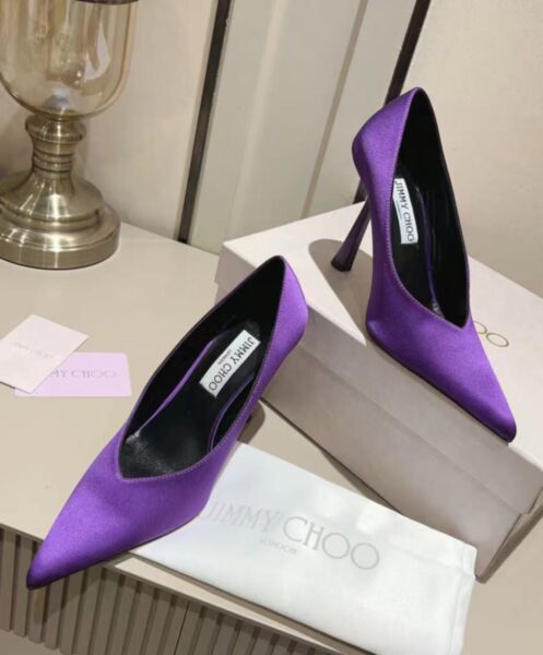 Jimmy Choo Women's Maryanne 100 Purple 5