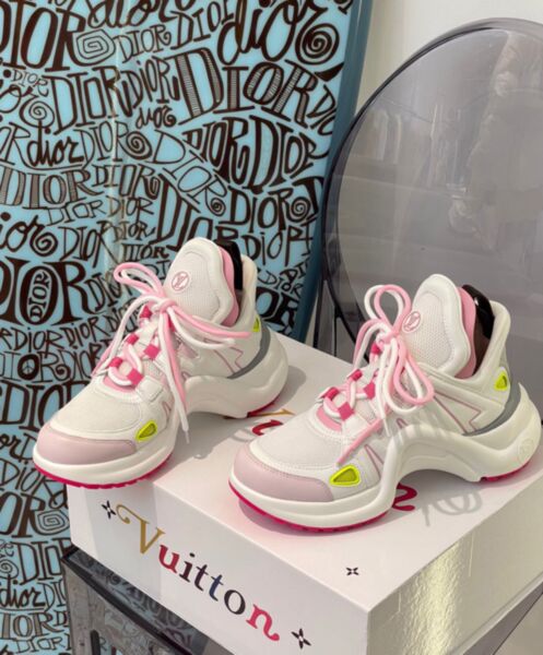 Louis Vuitton Women's Archlight Sneaker 1A951N Pink 7