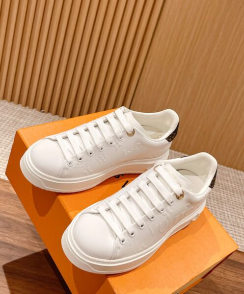 Louis Vuitton Women's Time Out Sneaker Cream 3