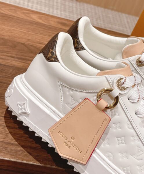 Louis Vuitton Women's Time Out Sneaker Cream 10