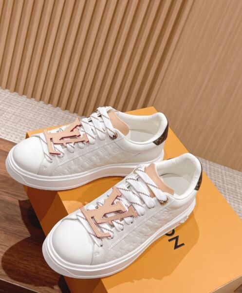 Louis Vuitton Women's Time Out Sneaker Cream 3