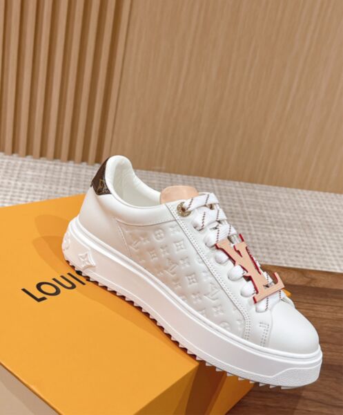 Louis Vuitton Women's Time Out Sneaker Cream 5