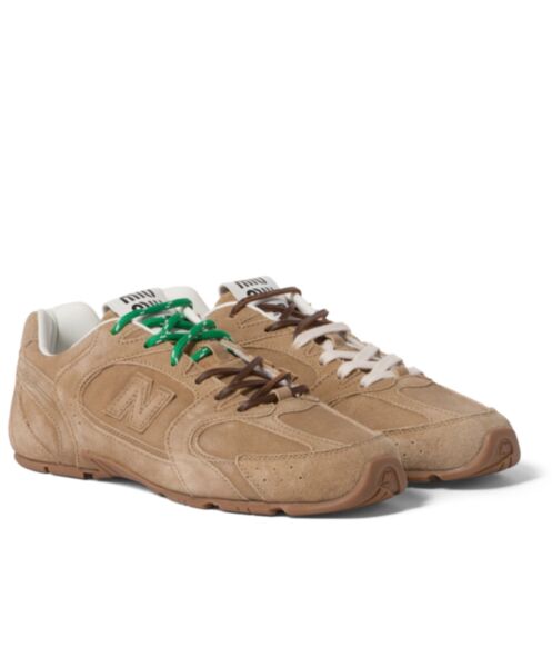 Miumiu x New Balance 530 SL suede sneakers 