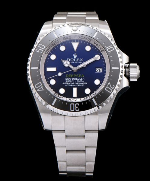 Rolex Deepsea Sea Dweller Black Watch with Black Ceramic Bezel Black